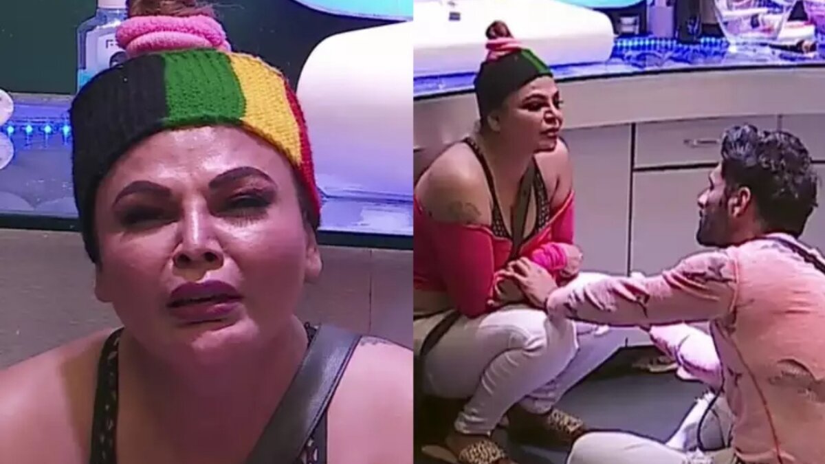 Bigg Boss 14: Rakhi Sawant breaks down recalling her past; Says she was thrown on the road
