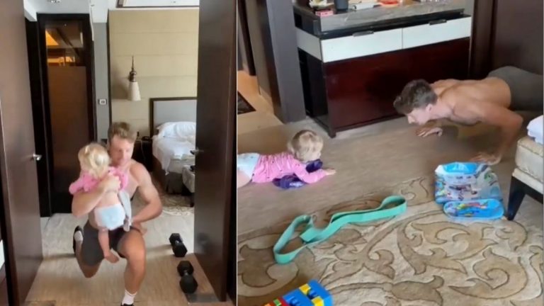 Jos Buttler working out