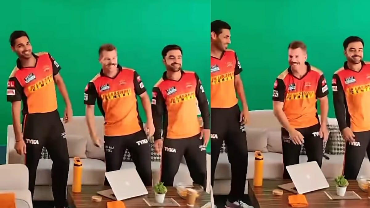 IPL 2021: David Warner is seen dancing in the latest shoot of Sunrisers Hyderabad