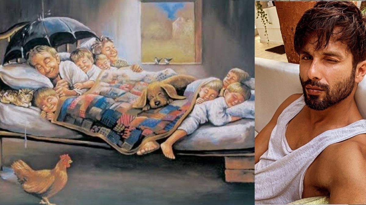 Shahid Kapoor shares his ‘picture of happiness’