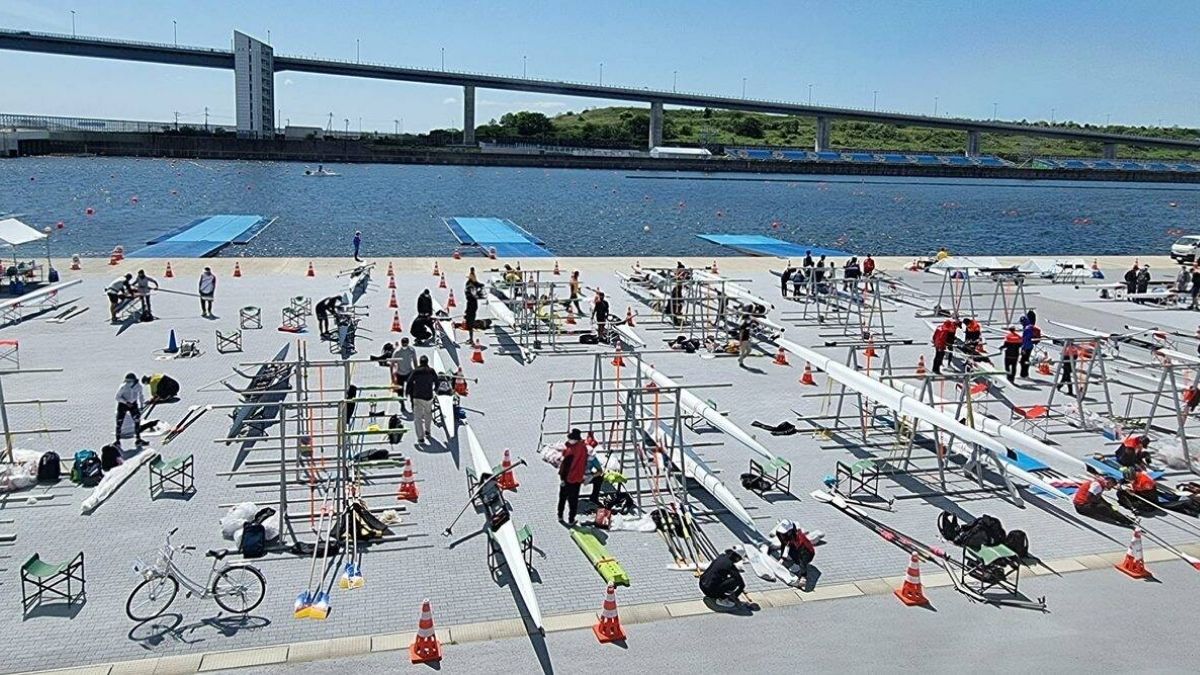 Indian rowers get a taste of what the Olympics might be like at qualifiers in Tokyo