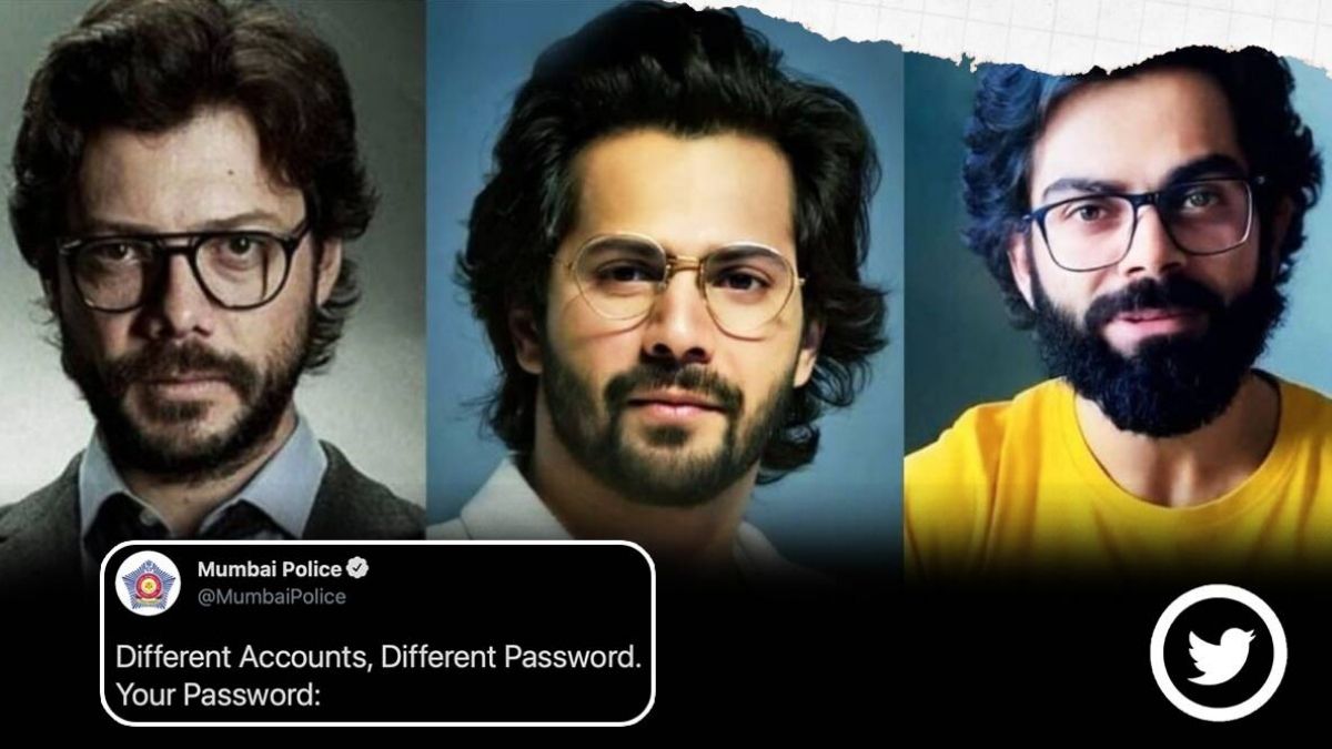 Virat Kohli, Varun Dhawan, and Money Heist’s Professor ‘star’ in Mumbai Police’s post