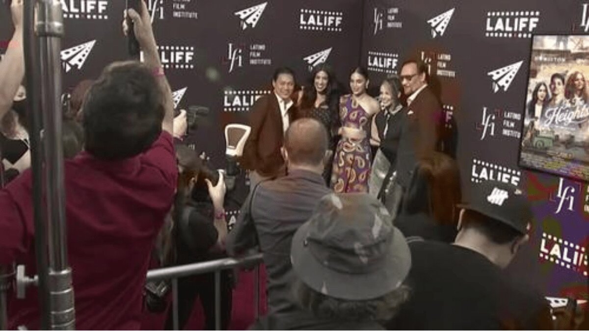 Hollywood has its first in-person premiere since Covid