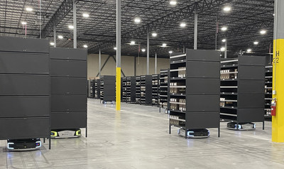 88 autonomous mobile robots have been deployed at Ariat's distribution center in Texas.