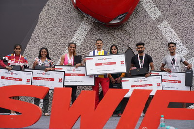 Winners at the Maruti Suzuki Devils Circuit' Chennai, 2022