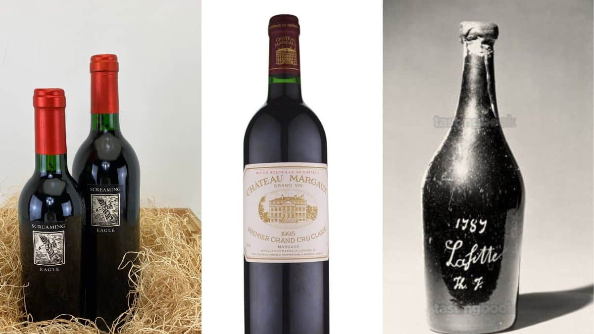 The 3 most Expensive Wines in the World