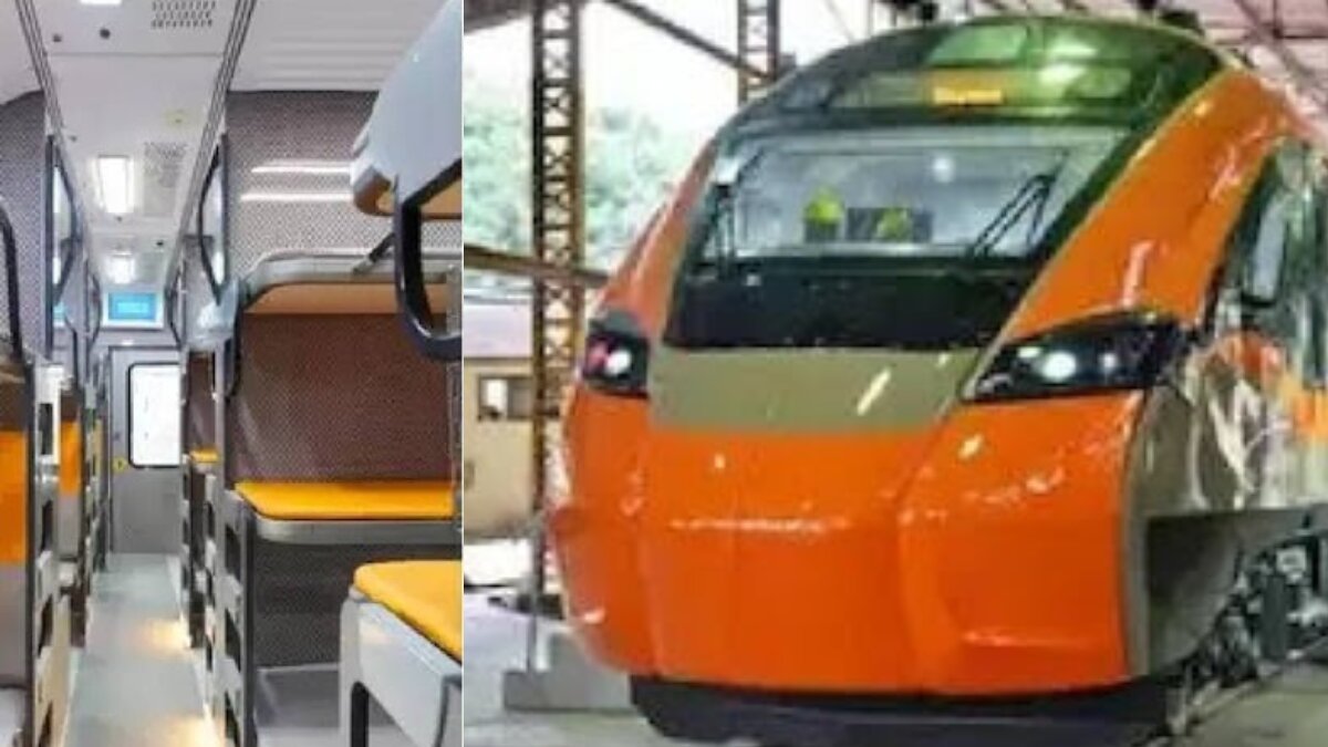 Rail Minister Ashwini Vaishnaw unveiles Vande Bharat Sleeper Coach Prototype
