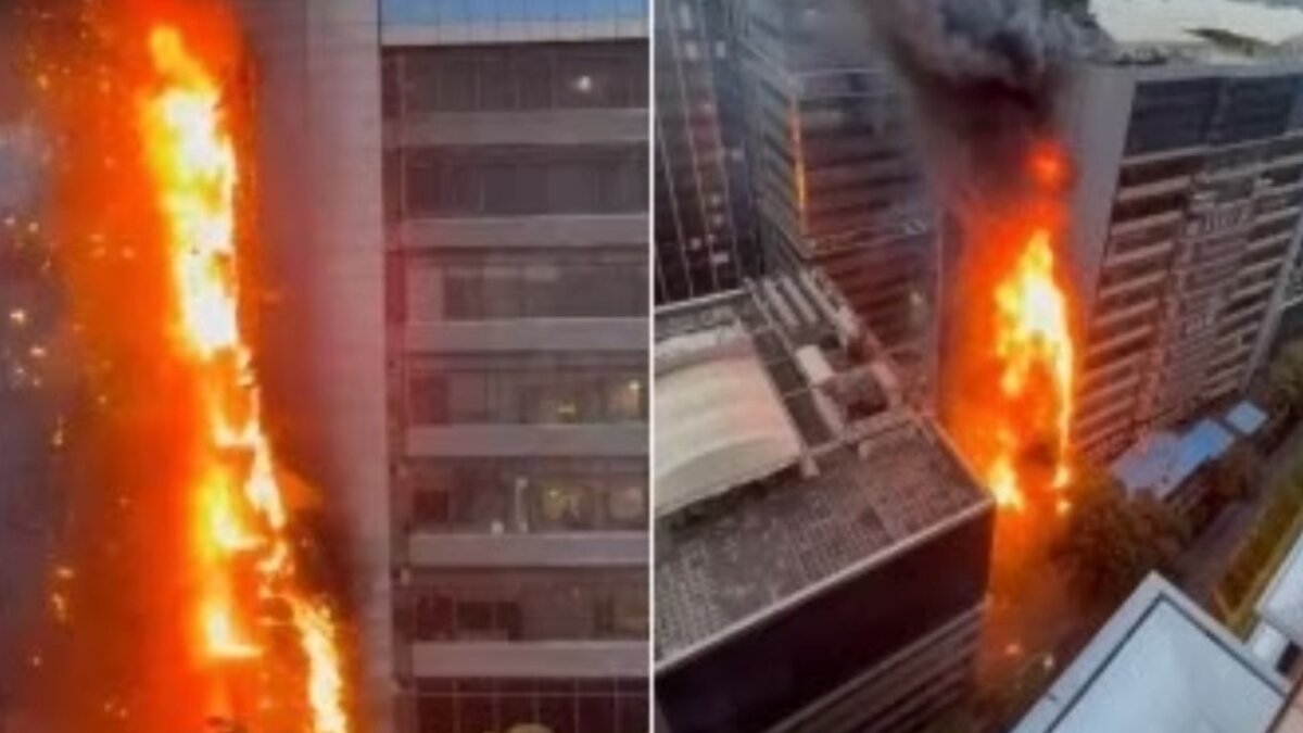 Fire breaks out at Kamala Mills in Mumbai