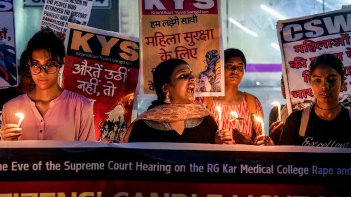 RG Kar Medical College and Hospital Case inspires Ganesh Puja Pandal in Mumbai