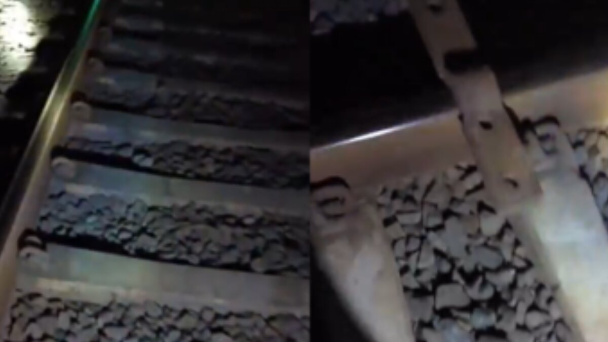 Train Derailment averted Near Kim Station after Fishplates and keys found on Tracks