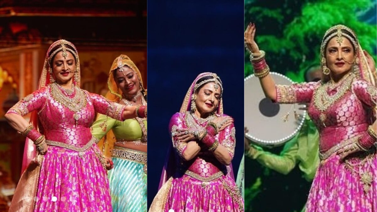 Rekha Steals the Show at IIFA 2024 with her Breathtaking Performance