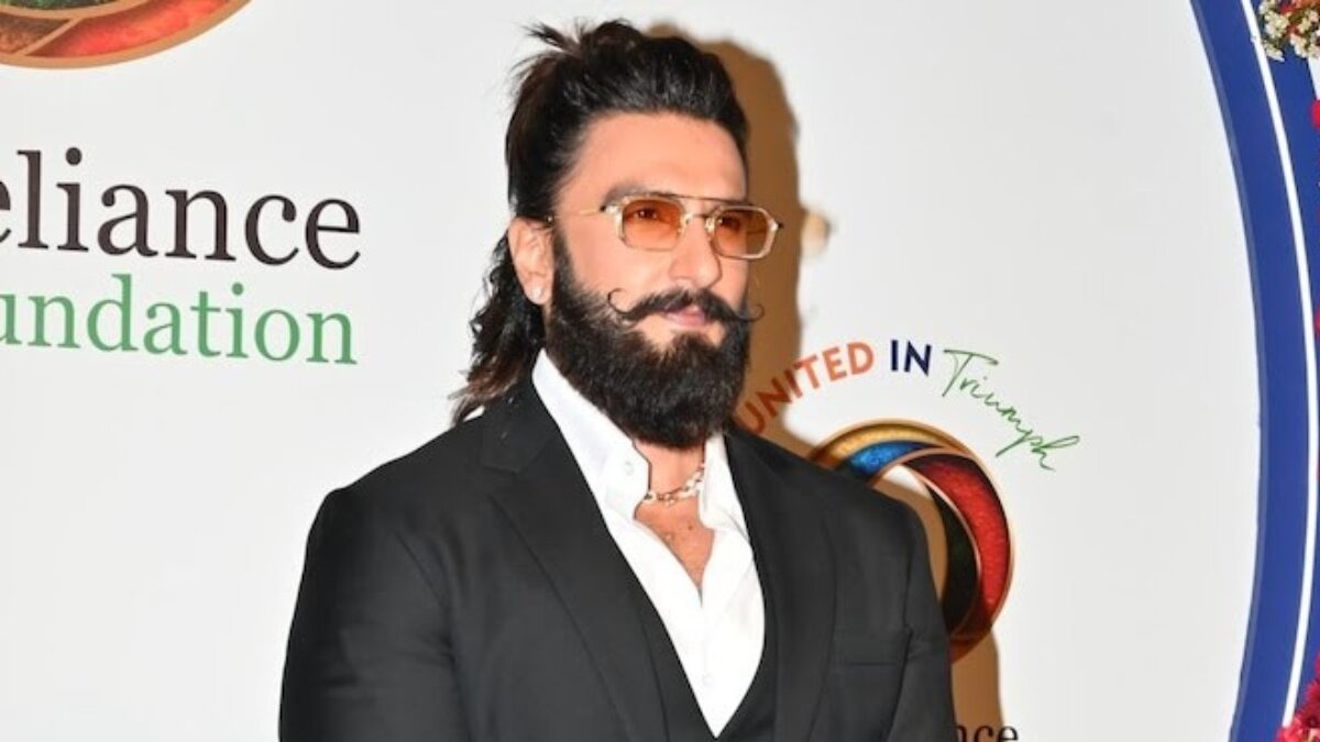 Ranveer Singh Makes his First Appearance at Ambani Event After Becoming a Father; Expresses Joy