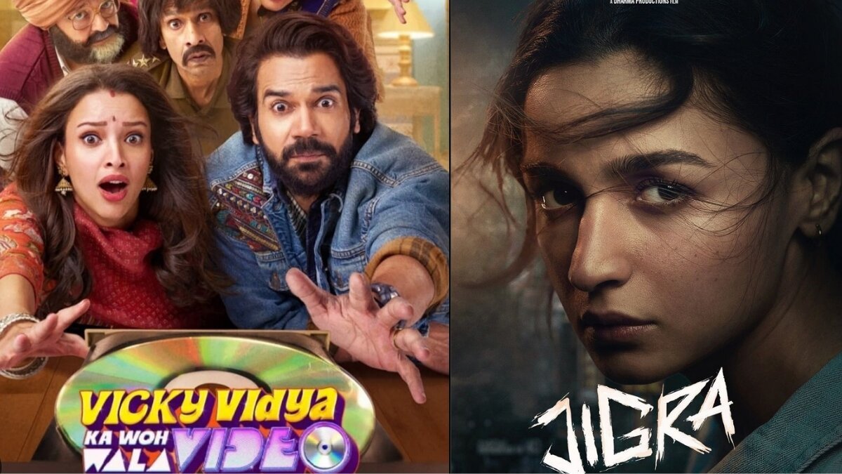 Vicky Vidya Ka Woh Wala Video Leads Over Jigra Despite Dull Box Office, Can Weekend Save the Films?