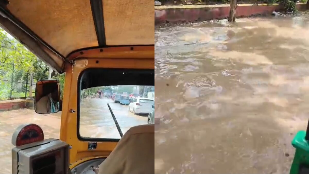 Bengaluru Drenched: Heavy Rainfall Triggers City-Wide Waterlogging