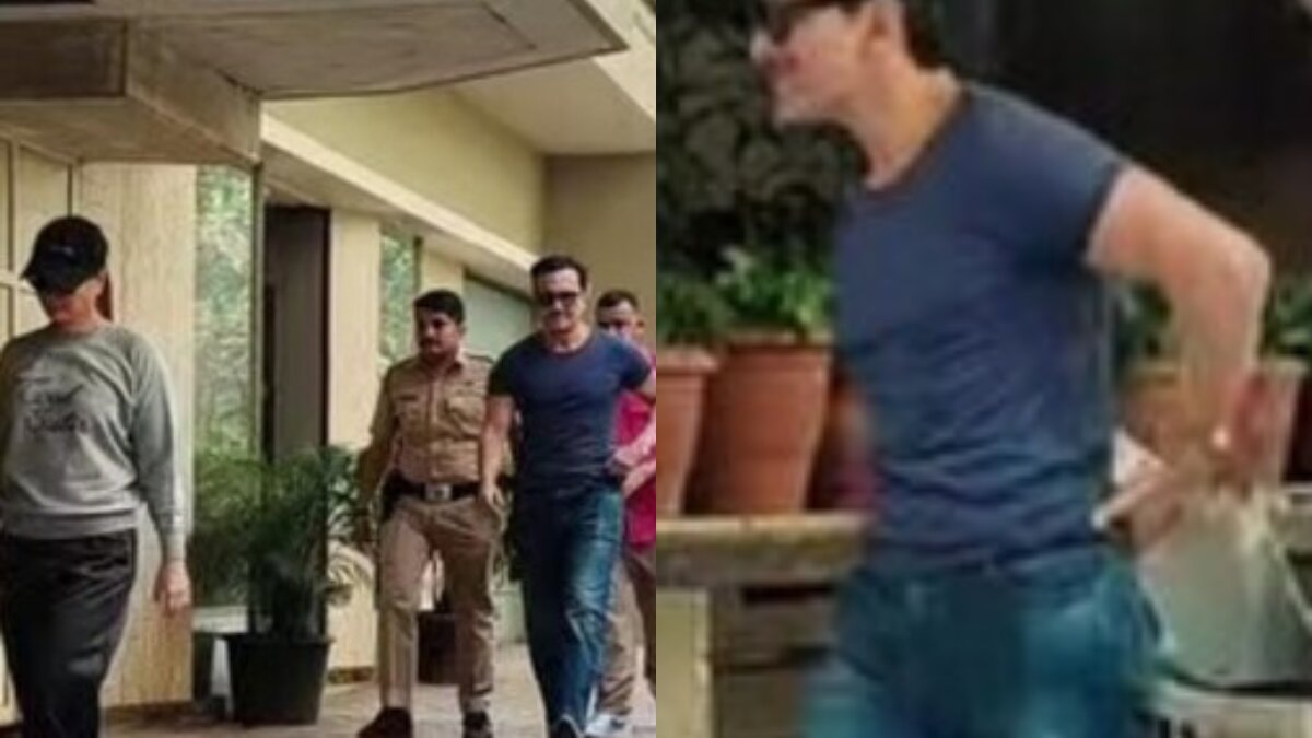 Saif Ali Khan Makes First Public Appearance After Hospital Discharge