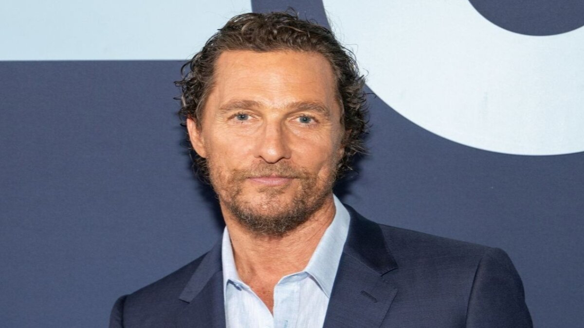 Matthew McConaughey reunited with Amistad co-stars Anthony Hopkins and Morgan Freeman