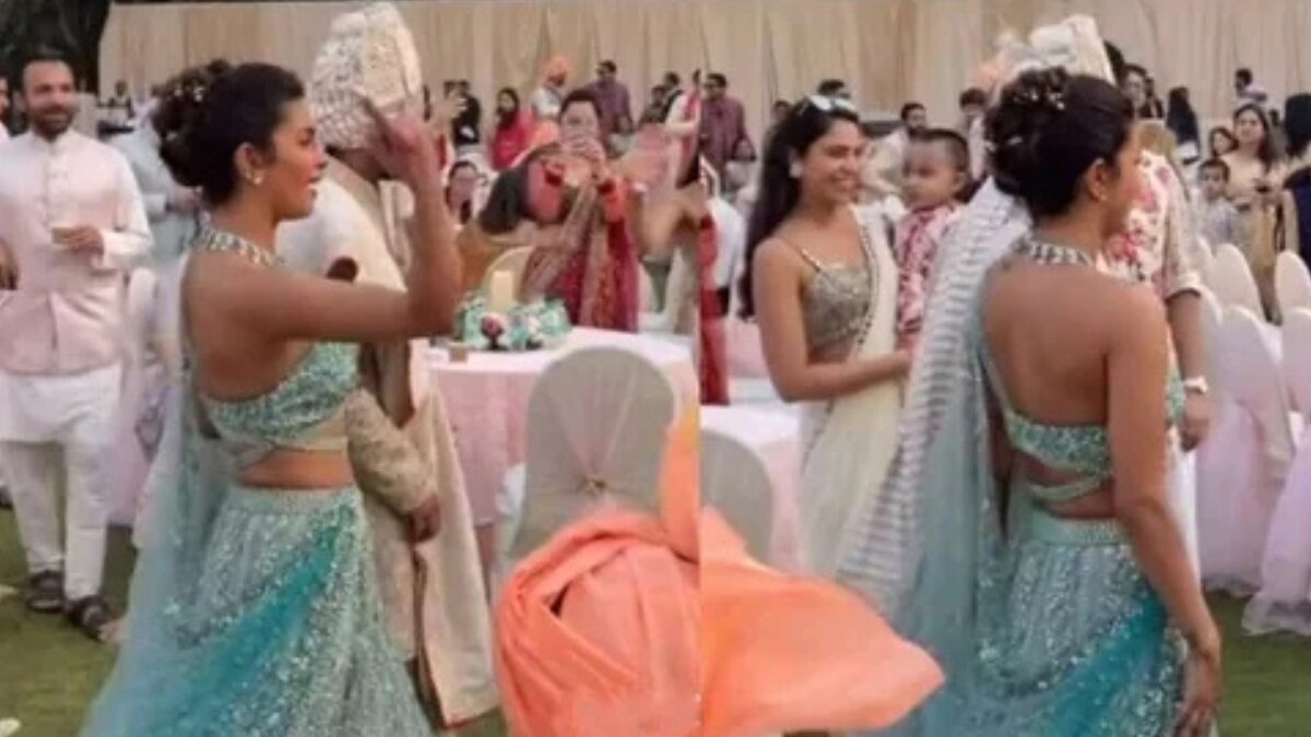 Priyanka Chopra Walks Brother Siddharth Chopra Down the Aisle at His Mumbai Wedding 