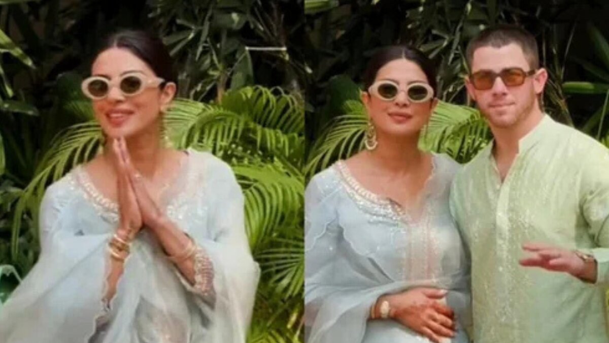 Priyanka Chopra and Nick Jonas Attend Siddharth Chopra’s Post-Wedding Celebrations