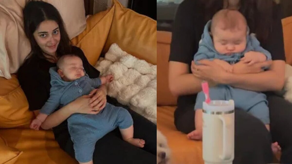 Ananya Panday Shares Adorable Moments with Nephew River; Calls Him ‘Little Koala’