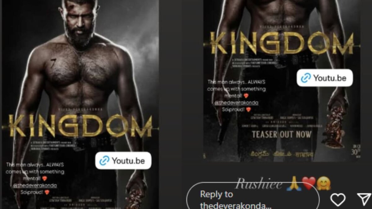 Vijay Deverakonda’s Sweet Reply to Rashmika Mandanna Wins Hearts