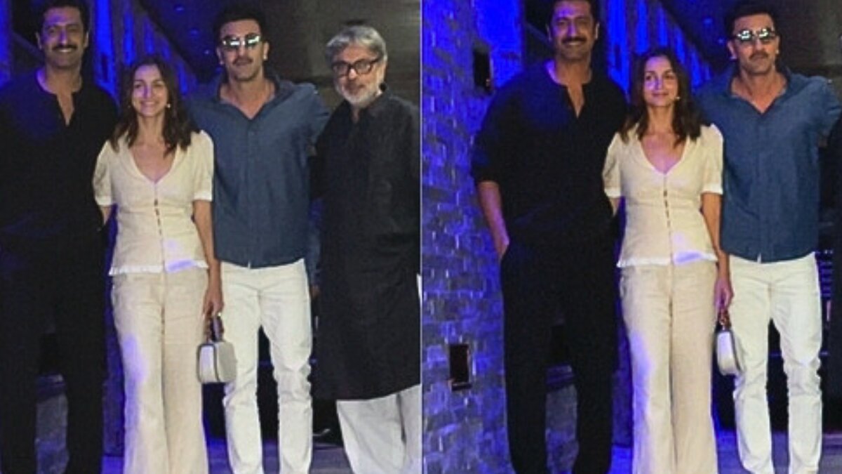 Alia Bhatt, Ranbir Kapoor and Vicky Kaushal Attend Sanjay Leela Bhansali’s 62nd Birthday Bash