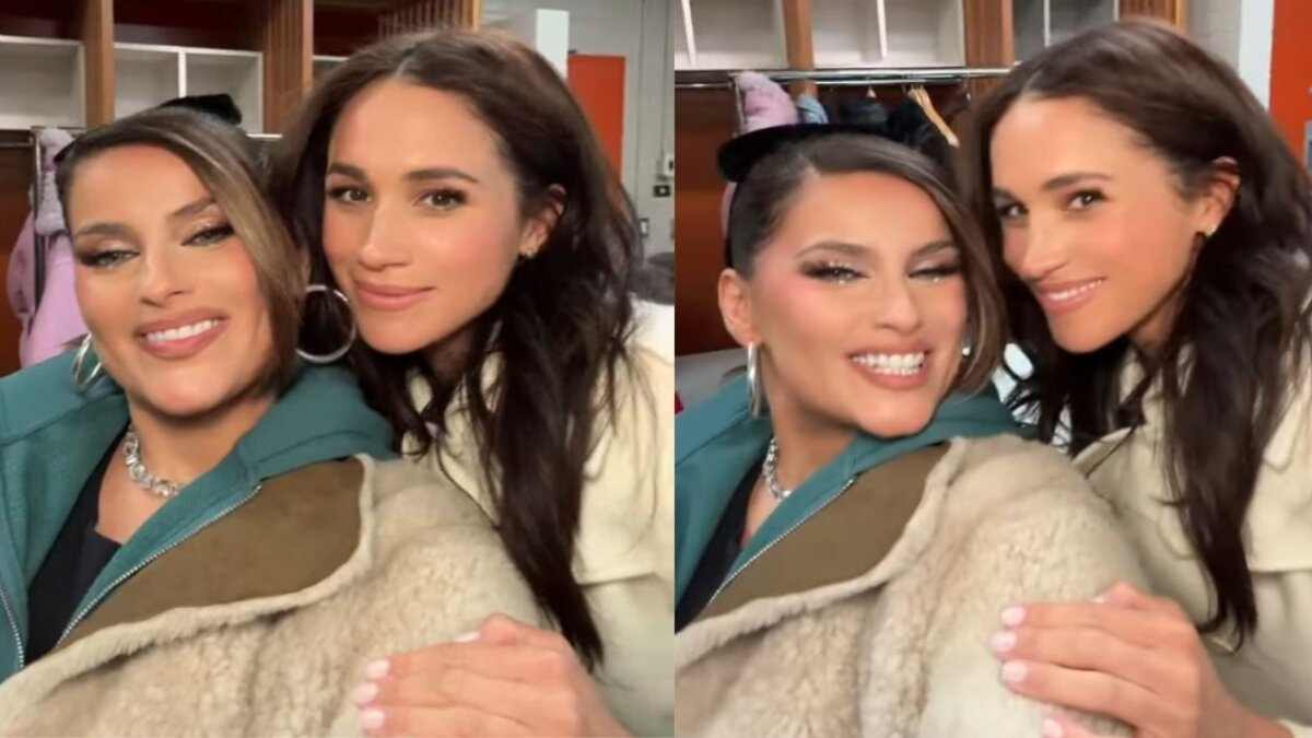 Meghan Markle and Nelly Furtado had a playful moment backstage at the Invictus Games Vancouver Whistler 2025