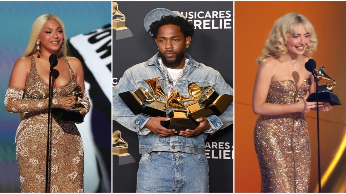 Iconic moments from the 2025 Grammys include Beyoncé’s Album of the Year win