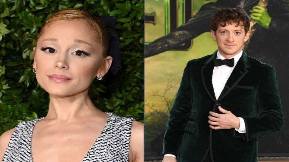 Ariana Grande Praises Boyfriend And Wicked Co-Star Ethan Slater