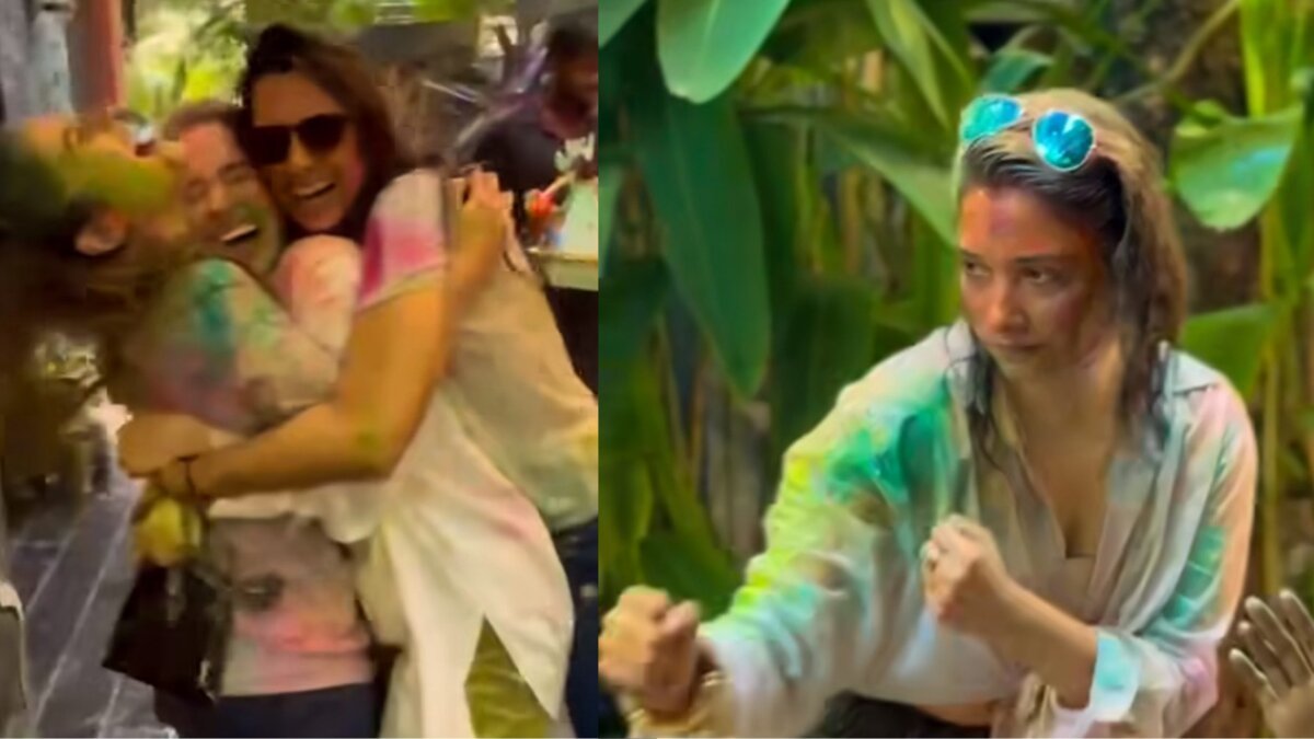 Tamannaah Enjoys Holi with Rasha Thadani; Fans Curious About Vijay Varma