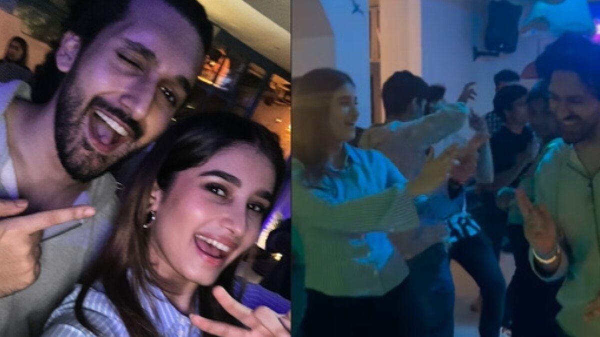 Rasha Thadani Shares Unseen Video of Her and Yashvardhan Ahuja Dancing