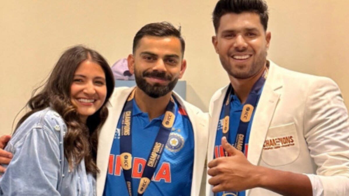 Harshit Rana Shares Happy Moments with Virat Kohli and Anushka Sharma After India’s Champions Trophy Win