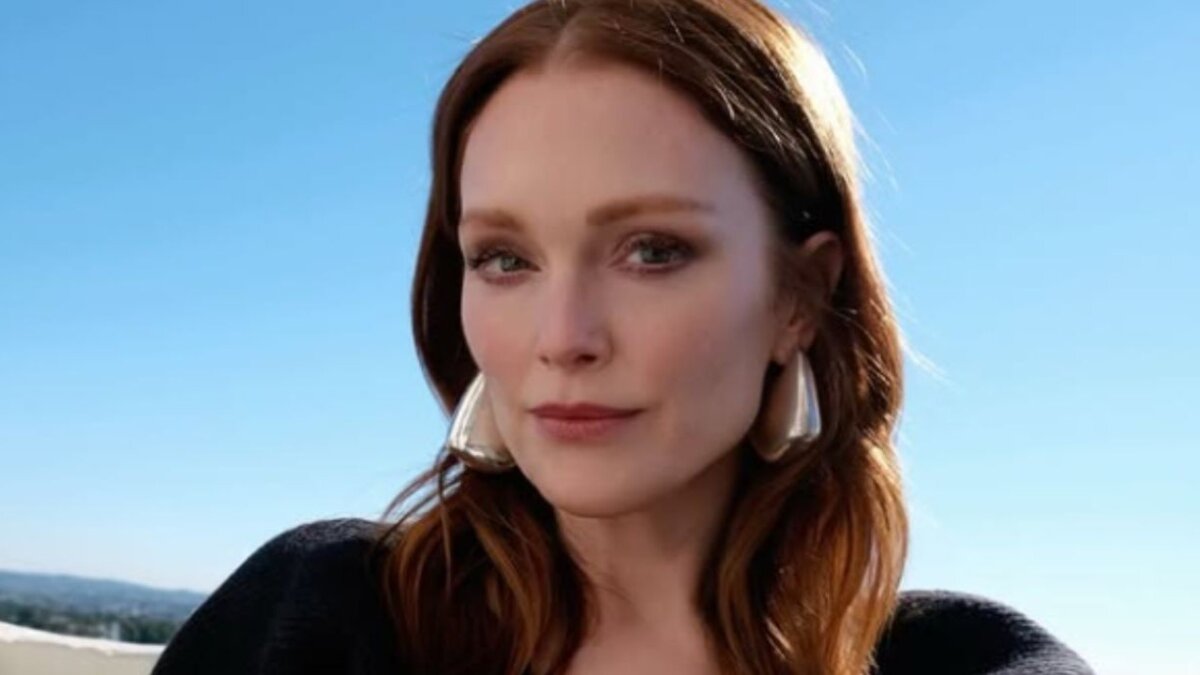 Julianne Moore said she was ‘truly saddened’ and ‘shocked’ after learning that the Trump administration banned her children’s book