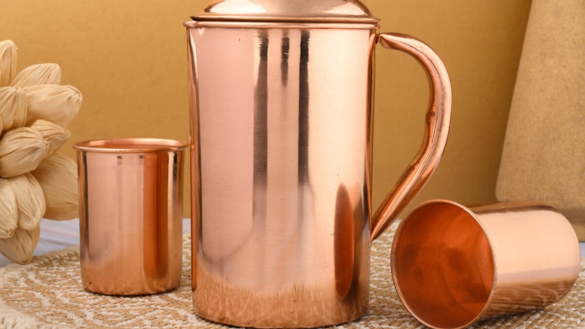 Why drinking water from a copper jug can improve your health