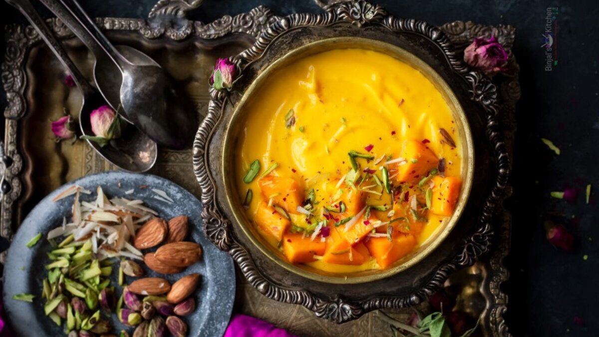 End on a sweet note with mango shrikhand in 5 easy steps