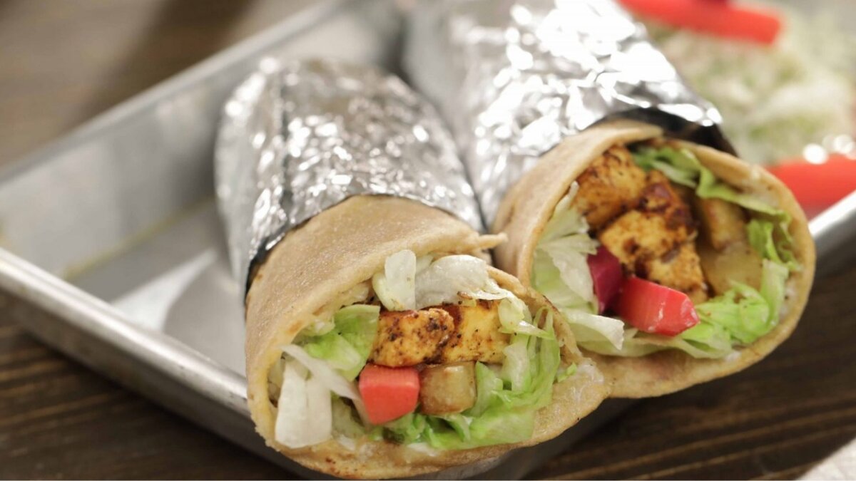 Middle East meets masala: make paneer shawarma wrap in 5 easy steps