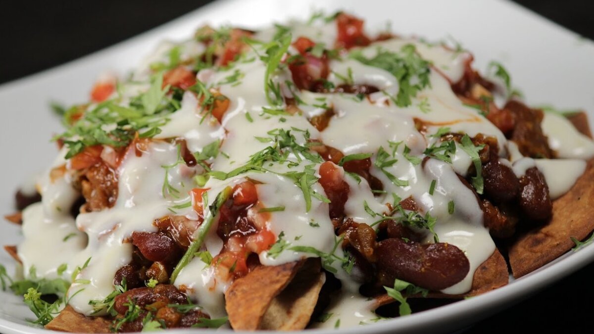 Snack made better: make rajma nachos with cheesy dip in 5 easy steps