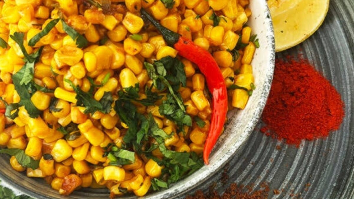 Recreate street-style spicy corn chaat at home in 5 simple steps
