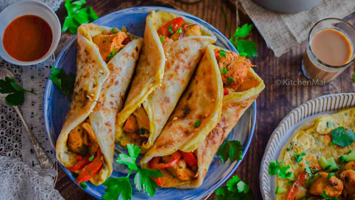 How to make chicken roll at home – easy and delicious street-style recipe