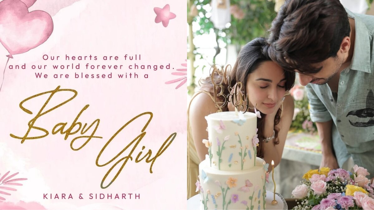 Kiara Advani and Sidharth Malhotra welcome baby girl; share heartfelt Instagram post