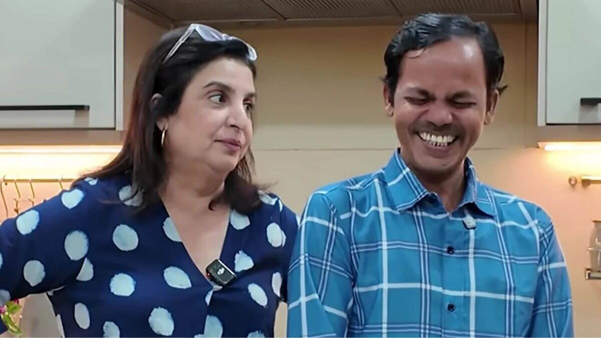 Farah Khan helps cook Dilip’s kids get English-medium education; calls it “karma feeding him”