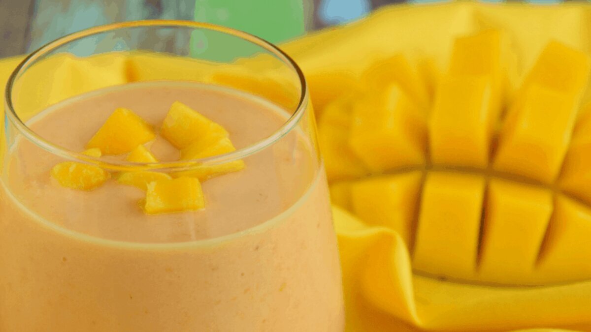Cool your senses with this spiced mango buttermilk delight