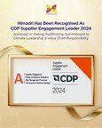 Himadri Recognised as CDP Supplier Engagement Leader 2024, Achieves 'A' Rating, Reaffirming Commitment to Climate Leadership and Value Chain Responsibility