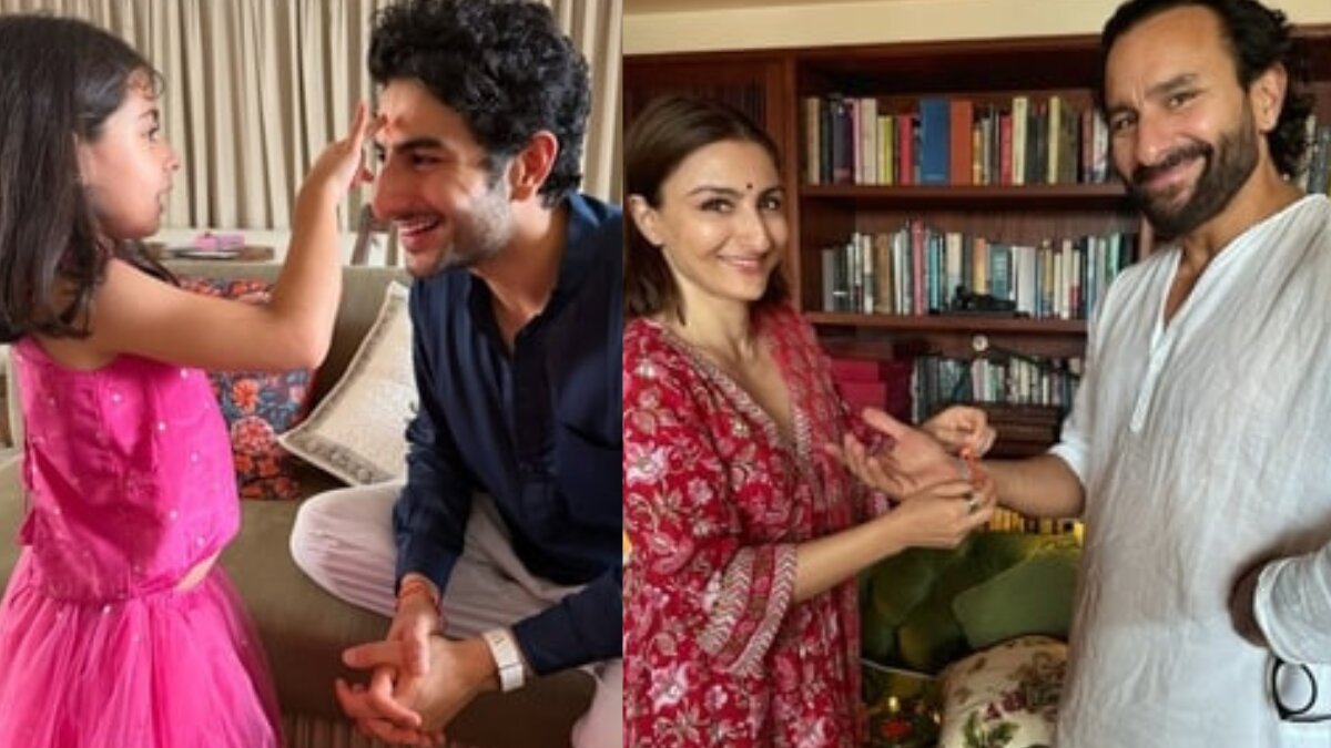 Soha Ali Khan gives a peek into heartwarming Raksha Bandhan celebration with Saif Ali Khan, Inaaya and Ibrahim