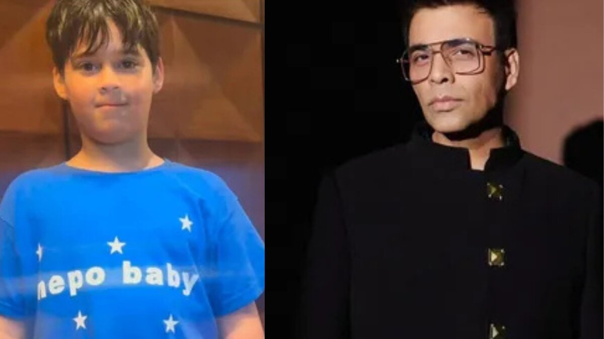 Karan Johar’s son Yash wins hearts with witty take on ‘nepo baby’ shirt