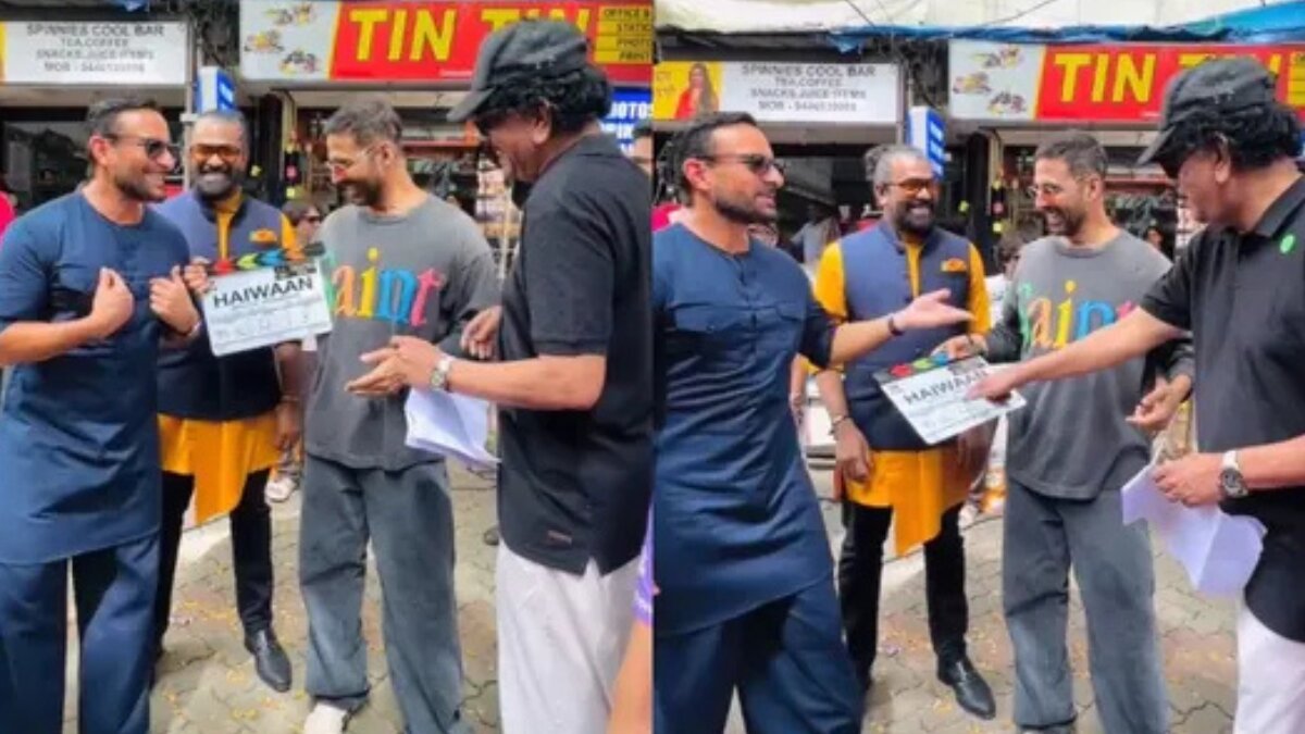 Akshay Kumar and Saif Ali Khan reunite for Priyadarshan’s Haiwaan; kick off shoot with playful banter