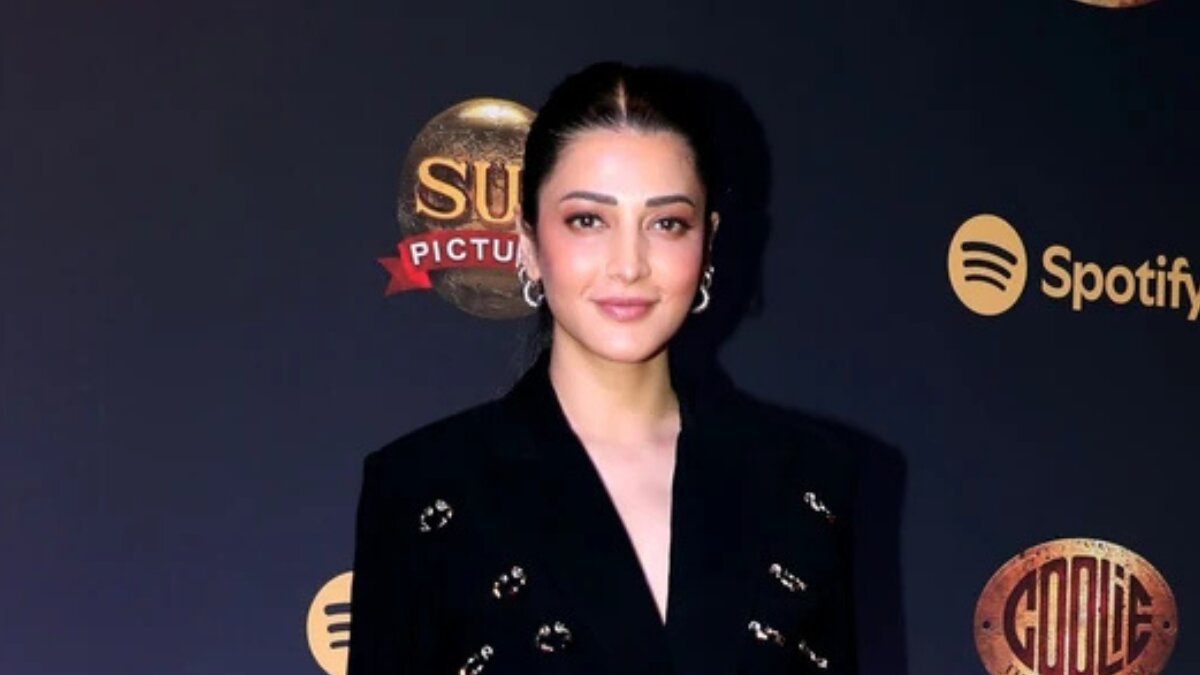 Shruti Haasan reacts to ‘damsel in distress’ remark about her role in Rajinikanth’s Coolie