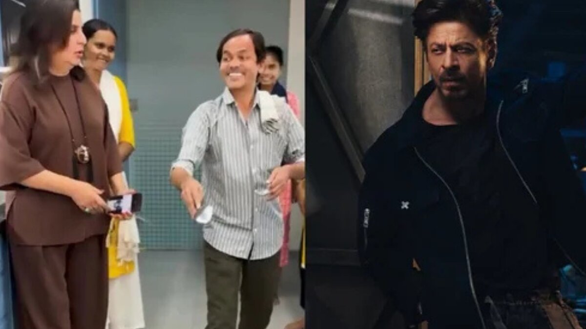 Shah Rukh Khan reacts to Farah Khan’s cook Dilip dancing on Aryan Khan’s debut show song
