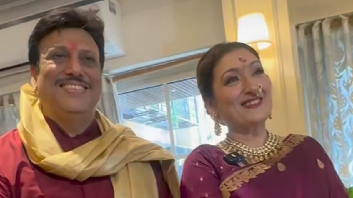 Govinda and Sunita Ahuja shut down split rumours with Ganesh Chaturthi celebrations