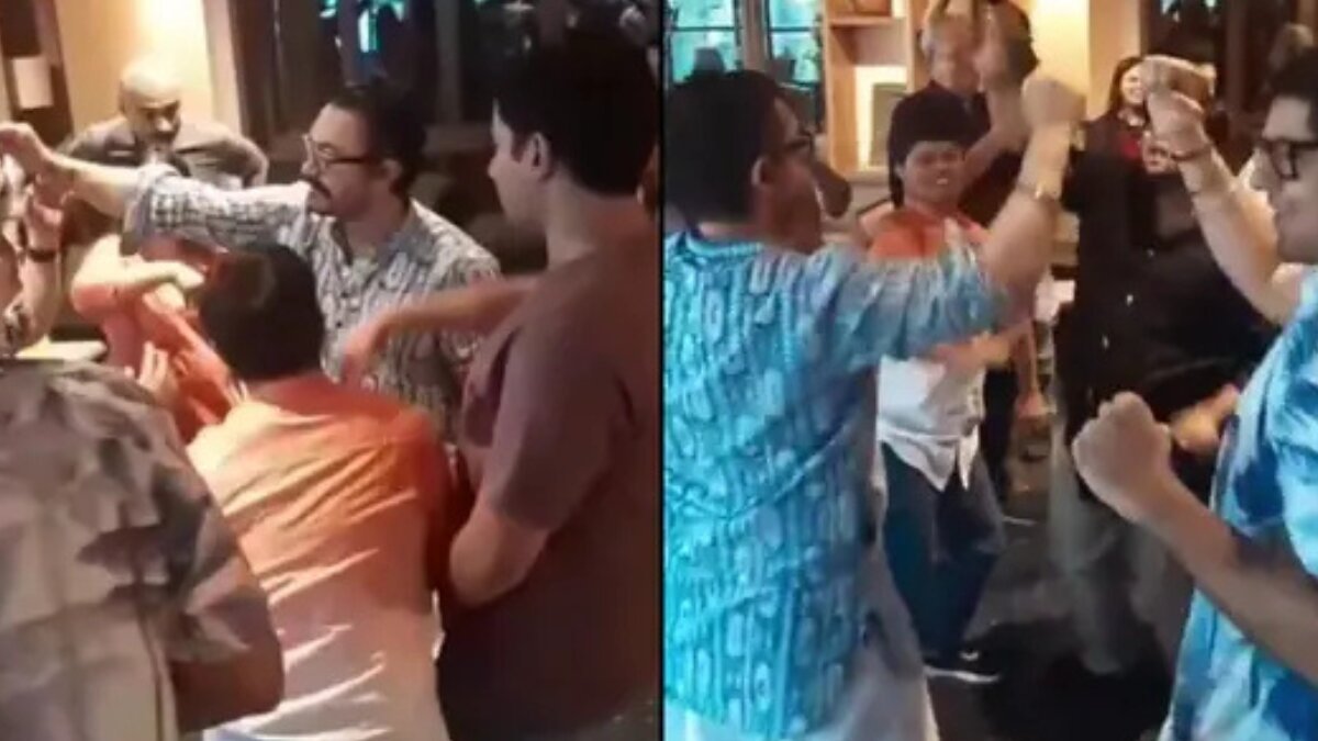 Aamir Khan’s unseen dance video from Sitaare Zameen Par success bash wins the internet