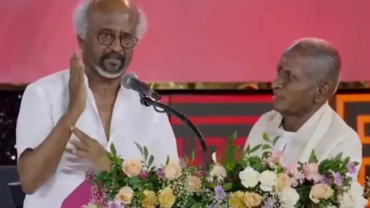 Rajinikanth shares hilarious drinking story at Ilaiyaraaja’s 50th year celebration